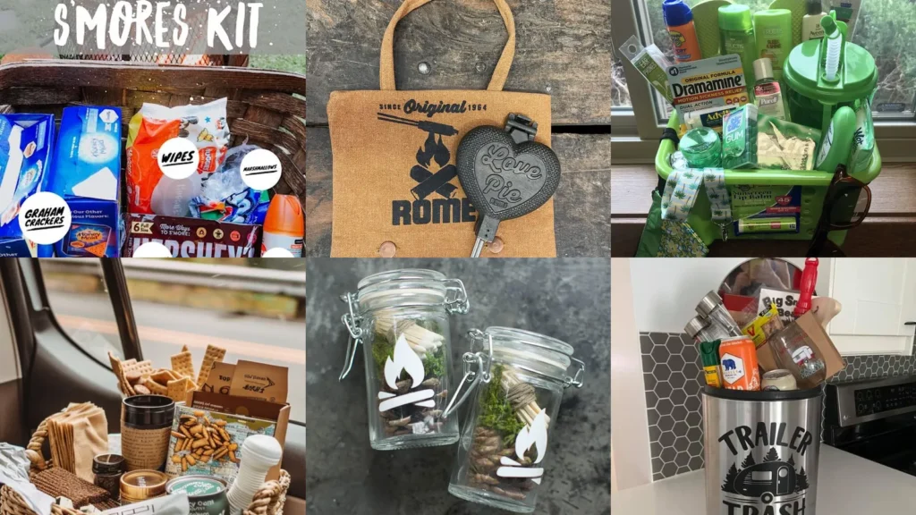 20 RV Camping Gift Basket Ideas With Snacks, Mugs and Fun Extras