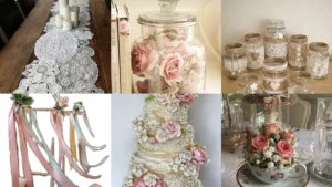 20 Shabby Chic Wedding Decor Ideas With Roses and Vintage-Inspired Details