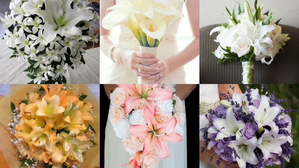 17+ Stunning Wedding Bouquet Lilies That Steal the Show
