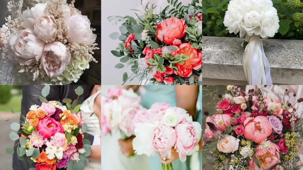 16+ Stunning Wedding Bouquet Peonies Designs That Steal Hearts