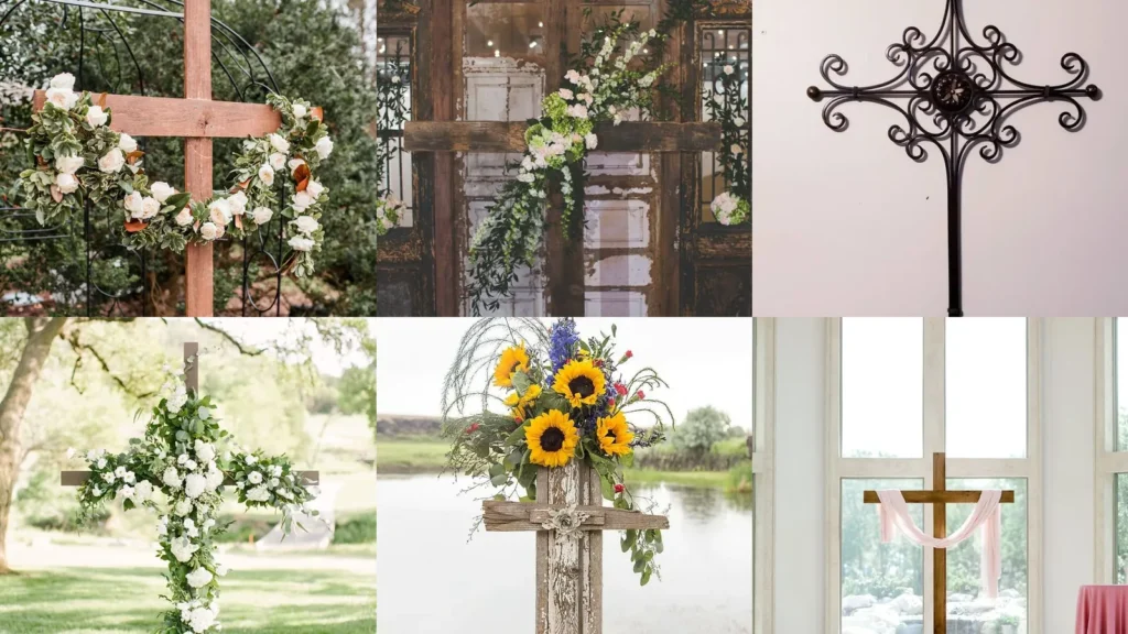 19+ Stunning Wedding Cross Decor Ideas That Steal Hearts