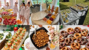 20 Wedding Day Food for Bridal Party Ideas, From Brunch to Sweet Treats